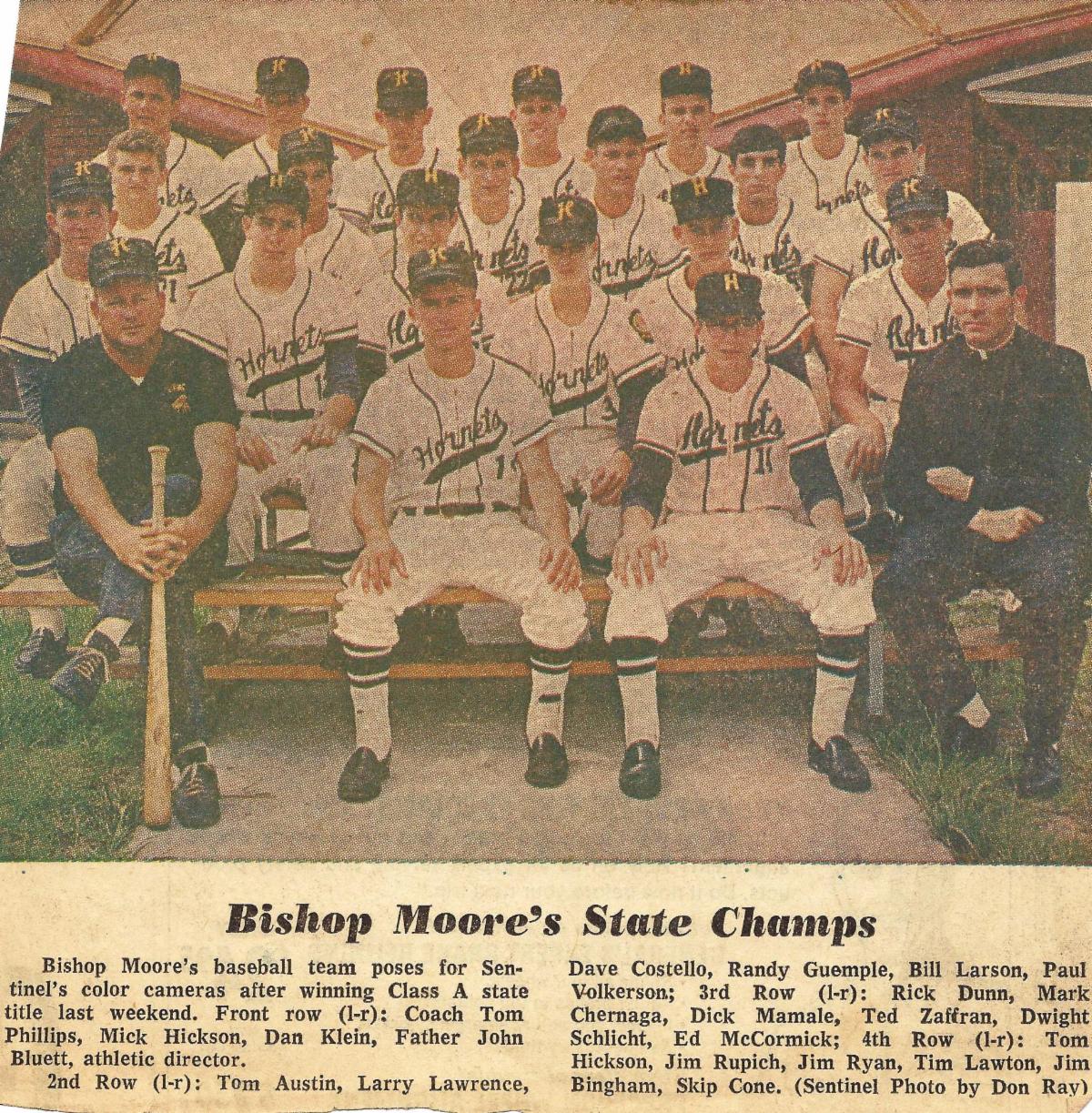Rick Dunn and the state championship team