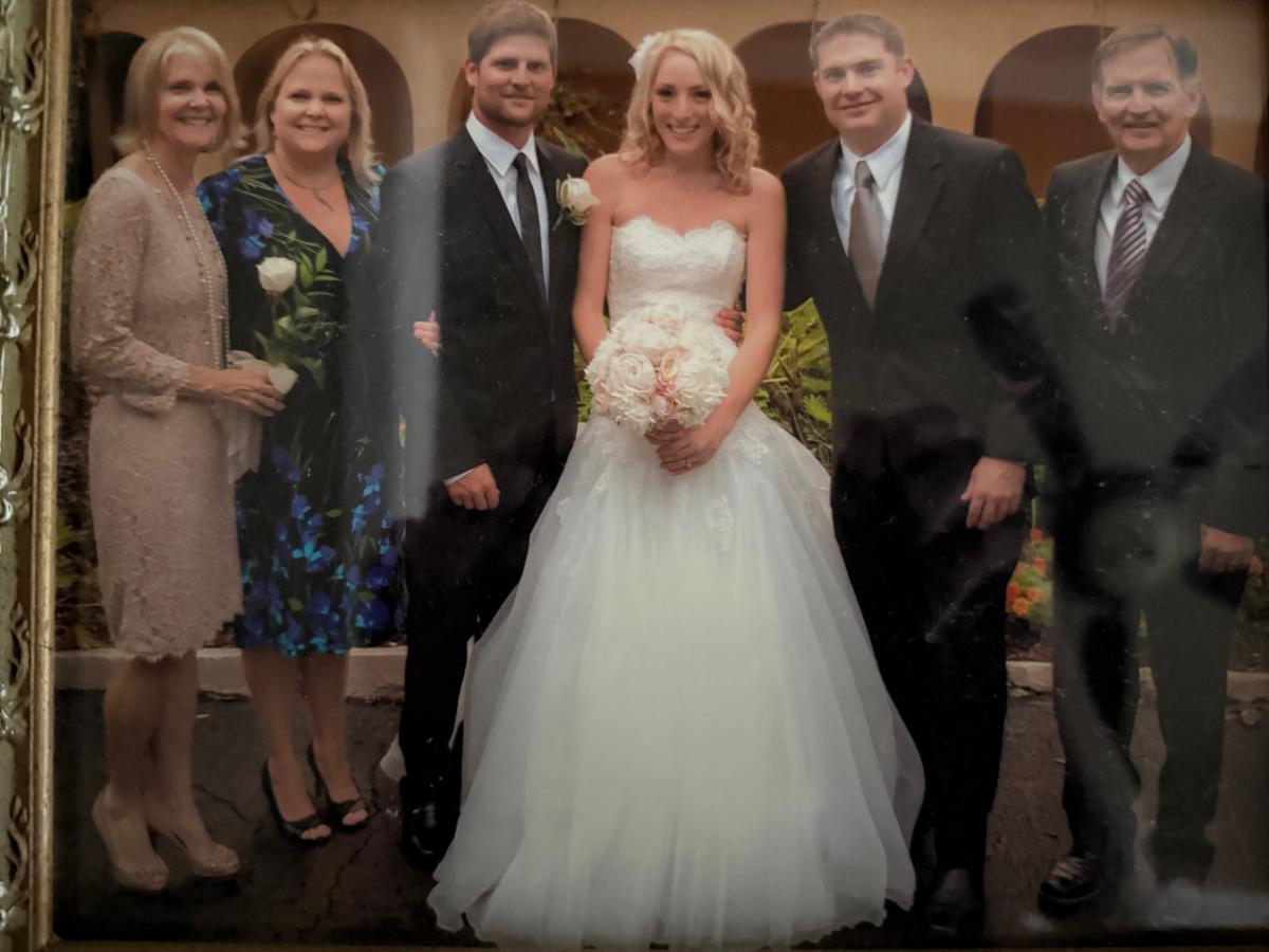 Stephen Dunn's wedding